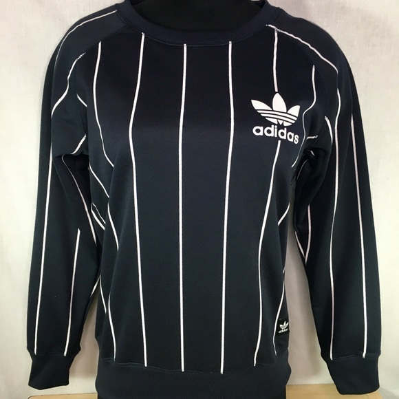 Adidas Eason Chan Extremely Rare Blue Striped Crew